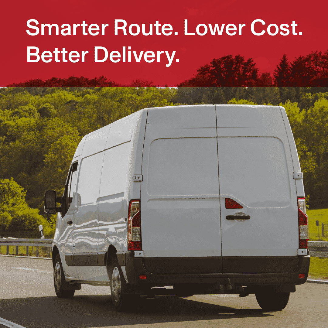 OnTrac Service Provider delivery package to residential address the next business day.